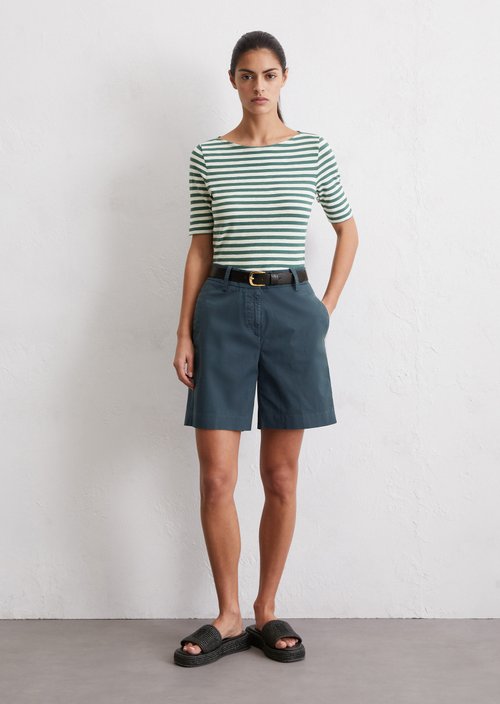Striped T-shirt slim — MJ57