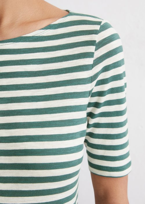 Striped T-shirt slim — MJ57