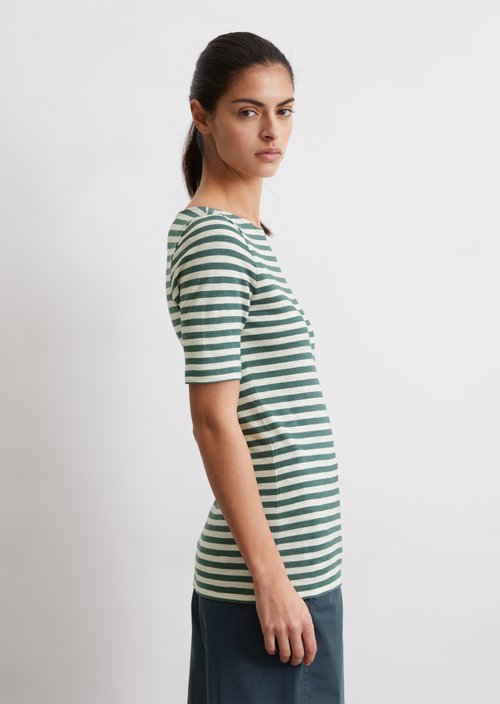Striped T-shirt slim — MJ57