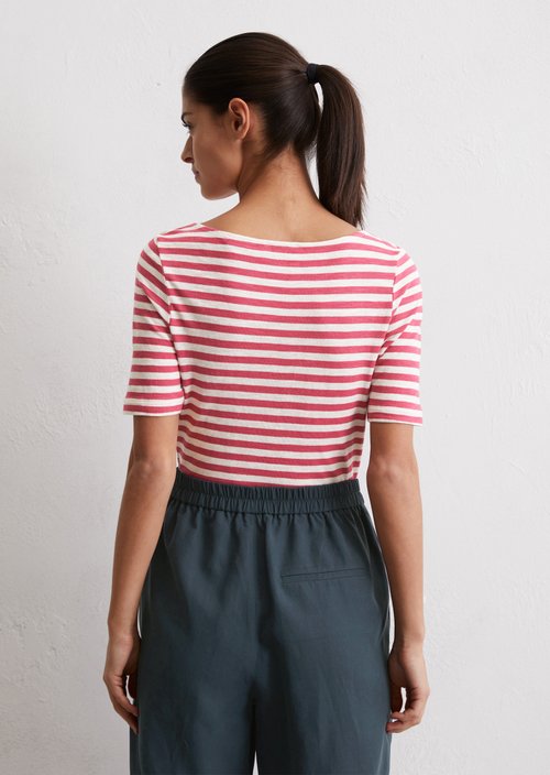 Striped T-shirt slim — MJ61