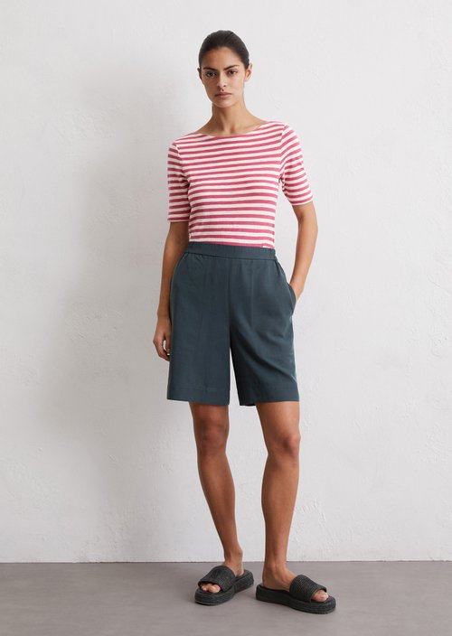 Striped T-shirt slim — MJ61