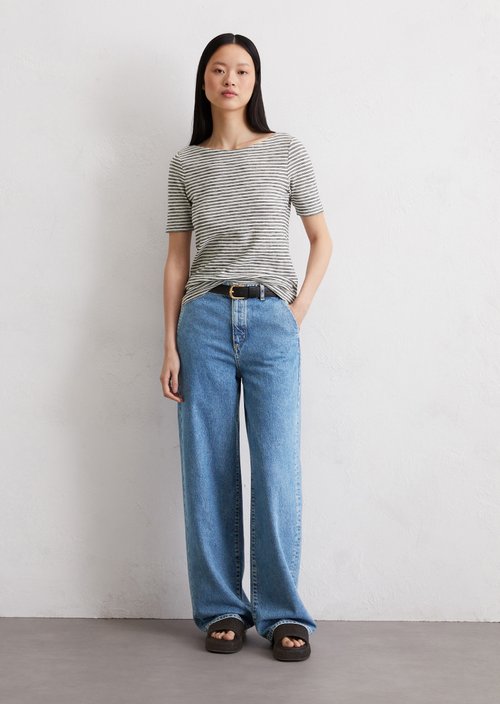 Striped T-shirt slim — MJ66