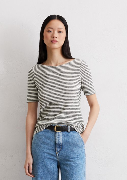 Striped T-shirt slim — MJ66