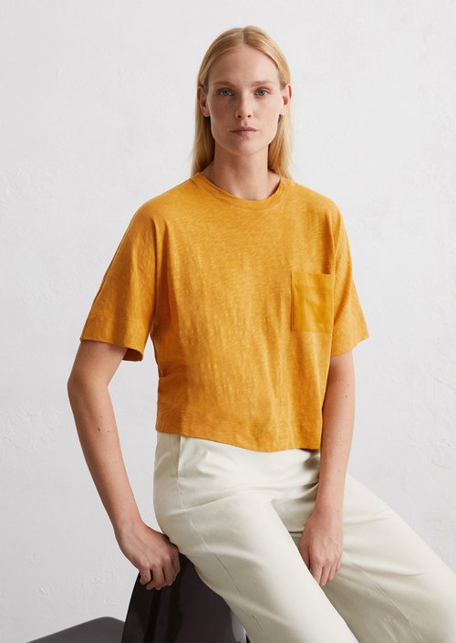 DfC T-Shirt loose — Yellow