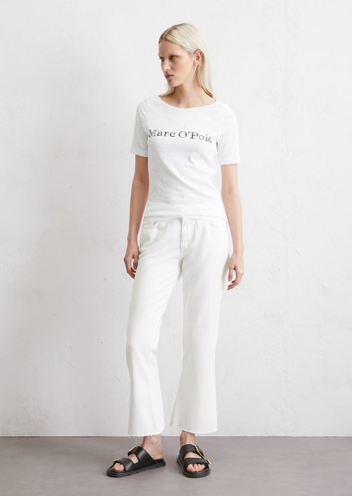 Logo T-shirt regular — White