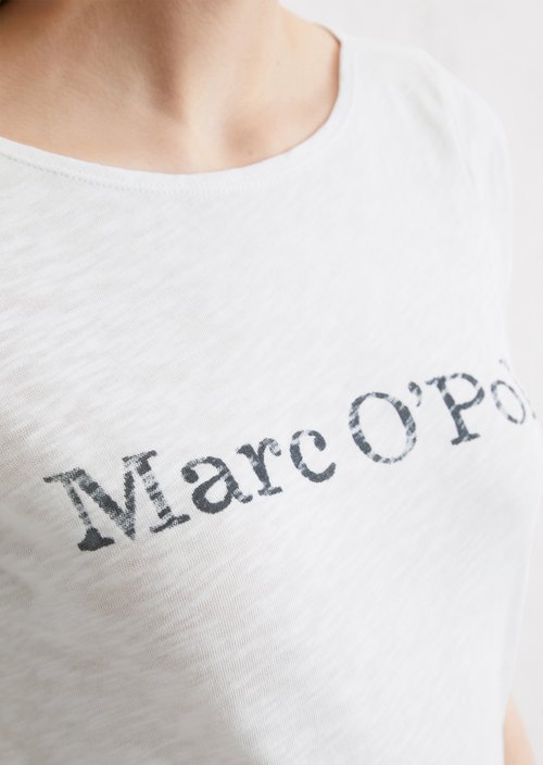 Logo T-shirt regular — White