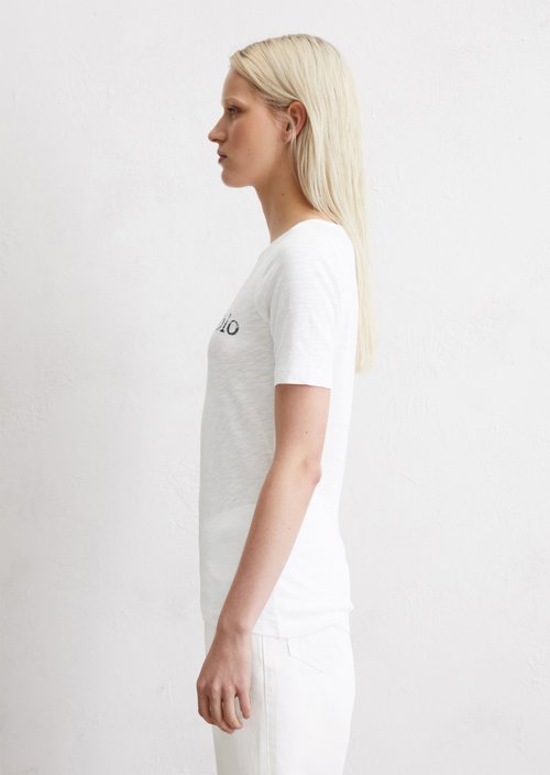 Logo T-shirt regular — White