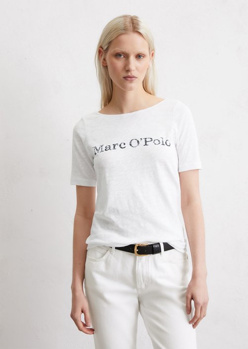 Logo T-shirt regular — White