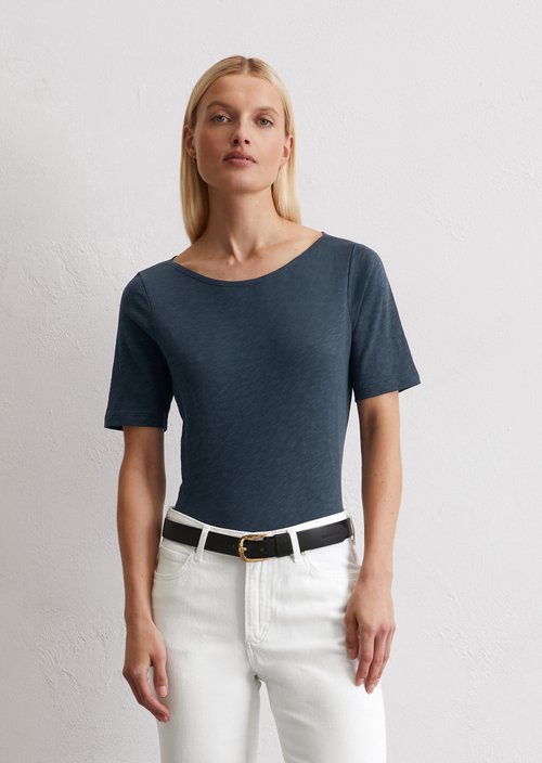 DfC T-Shirt regular — Dark blue