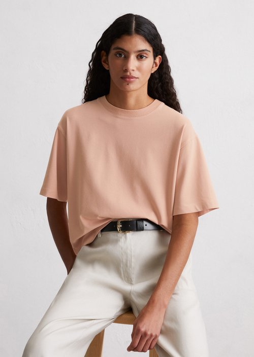 Relaxed T-shirt — Light red