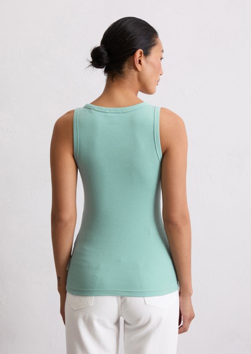 Regular tank top — Light green