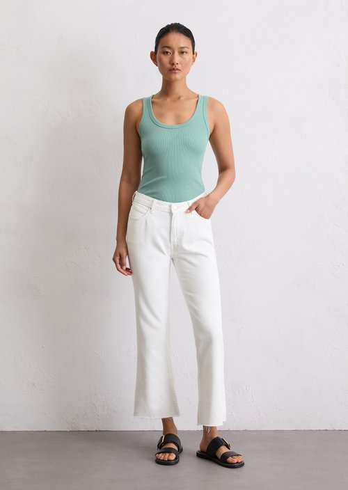 Regular tank top — Light green