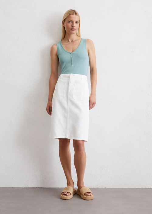 Tank top slim — Light green