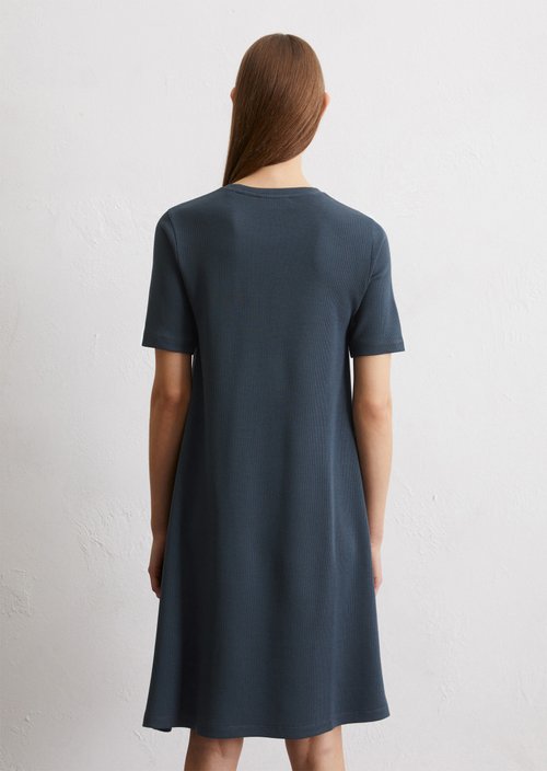 Jersey dress loose — Dark blue