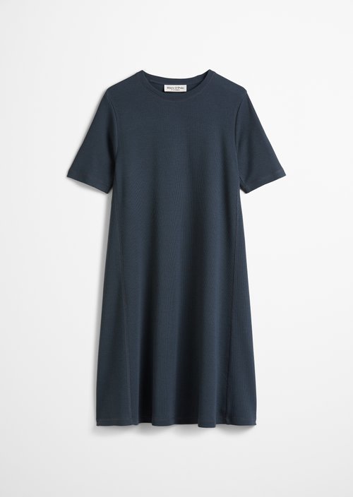 Jersey dress loose — Dark blue