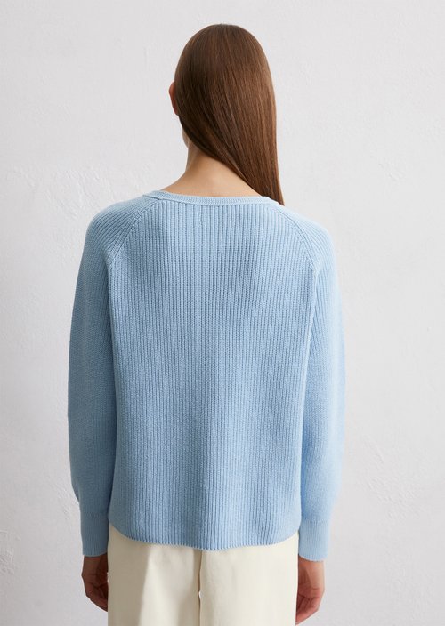 DfC round neck knitted sweater loose — M803