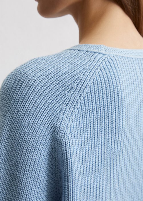 DfC round neck knitted sweater loose — M803