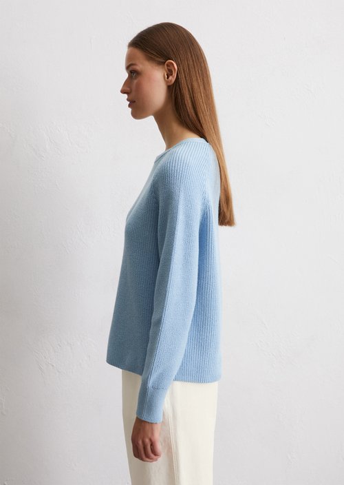 DfC round neck knitted sweater loose — M803