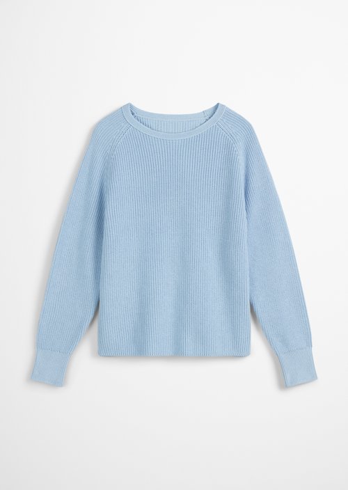DfC round neck knitted sweater loose — M803