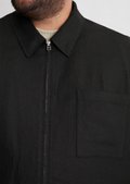 Overshirt made from pure linen - black | Linen | MARC O'POLO