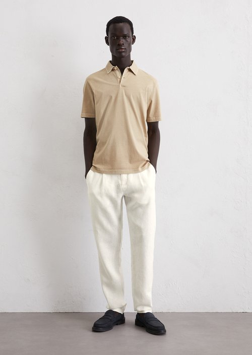 Short-sleeved polo shirt jersey regular — M111