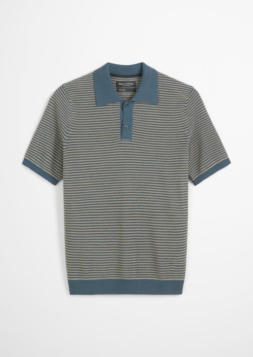 Regular knit polo shirt — M870