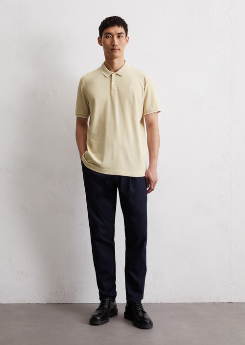 Piqué regular polo shirt — M111
