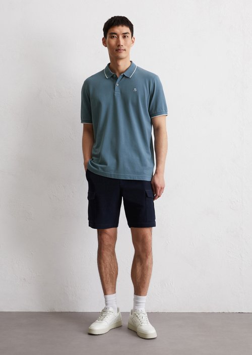 Piqué regular polo shirt — M870