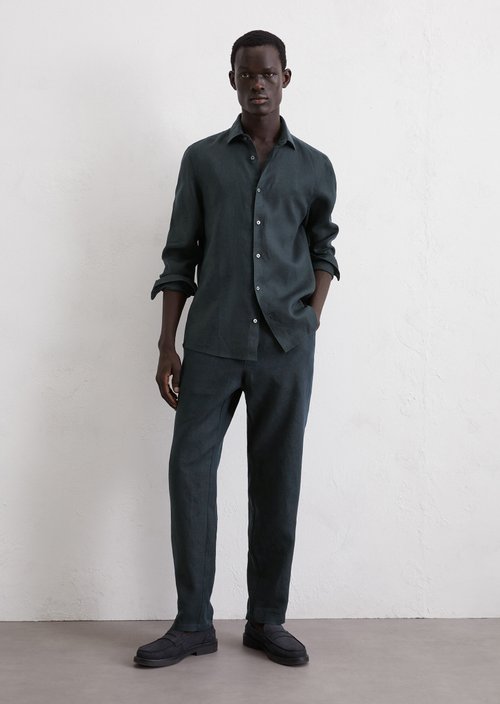 Shirt shaped — Dark blue