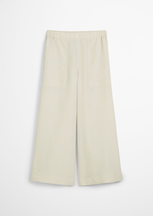 Culotte wide cropped — Beige