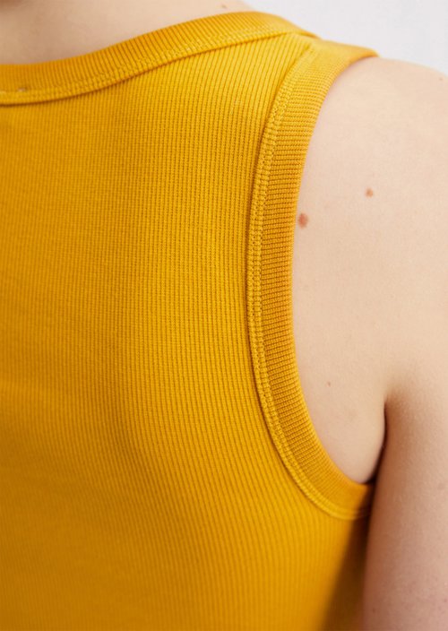 Regular tank top — Yellow