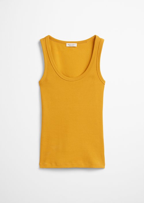 Regular tank top — Yellow