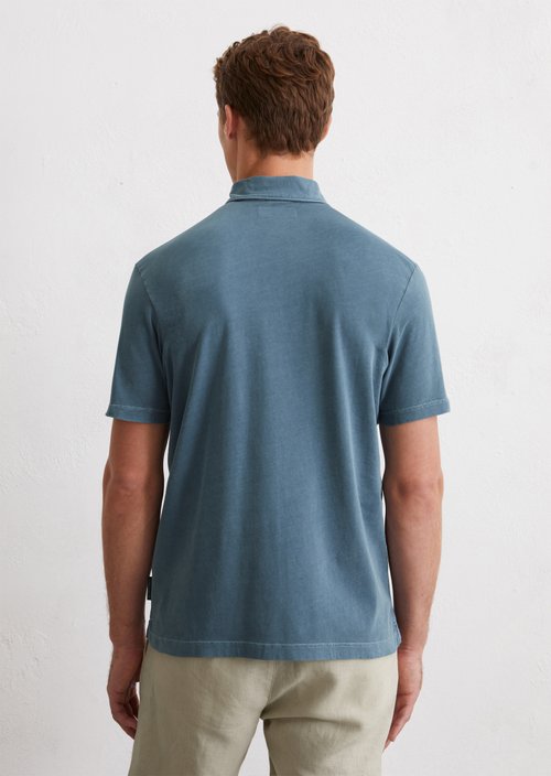 Short sleeve jersey polo shirt in a regular fit — M870