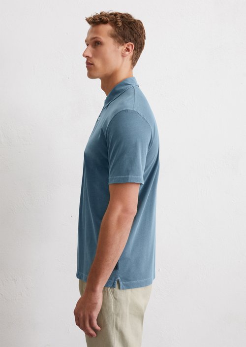 Short sleeve jersey polo shirt in a regular fit — M870