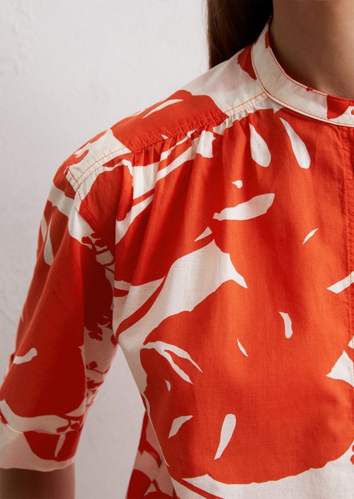 Regular short-sleeved blouse — ME66