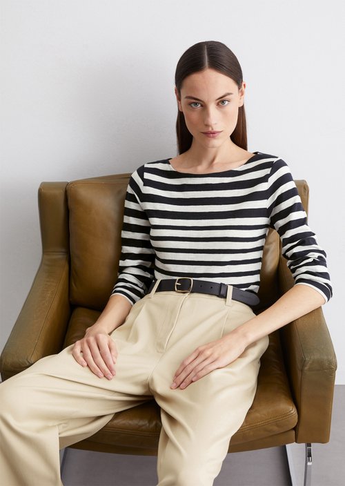 Regular striped longsleeve — MA38