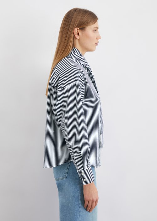 Striped relaxed-fit blouse — MD28