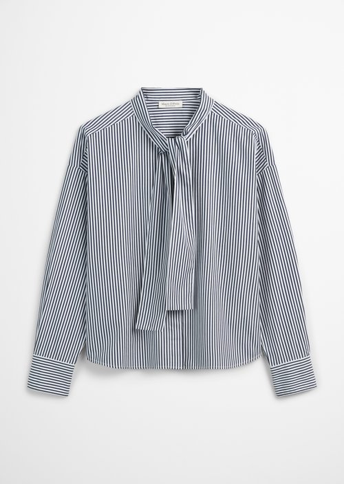 Striped relaxed-fit blouse — MD28
