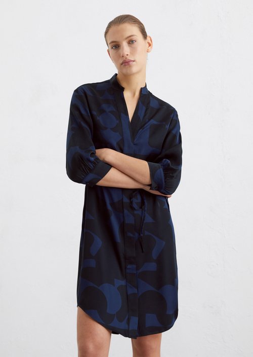 Satin dress relaxed — ME14