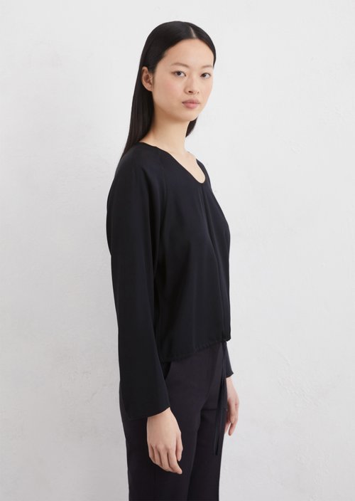 Regular blouse shirt — Dark blue