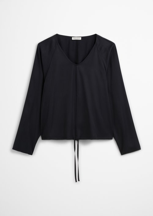Regular blouse shirt — Dark blue