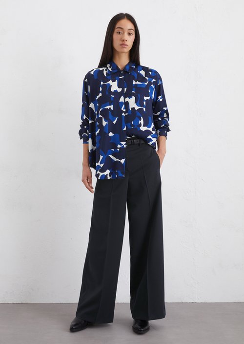 Regular striped blouse — ME16
