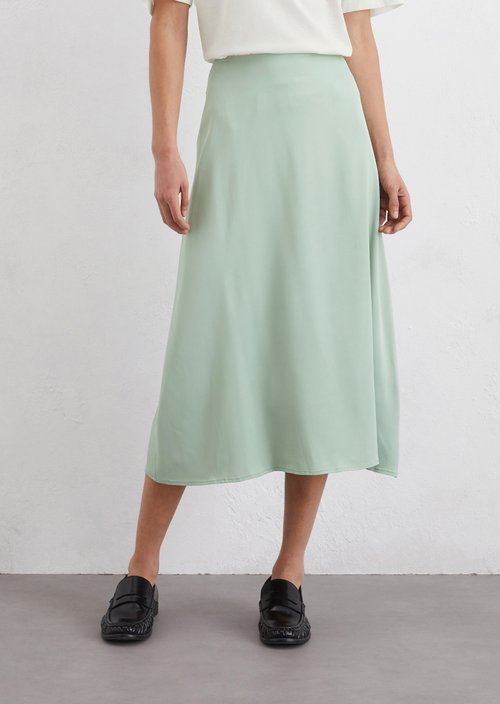 Satin skirt relaxed — M460