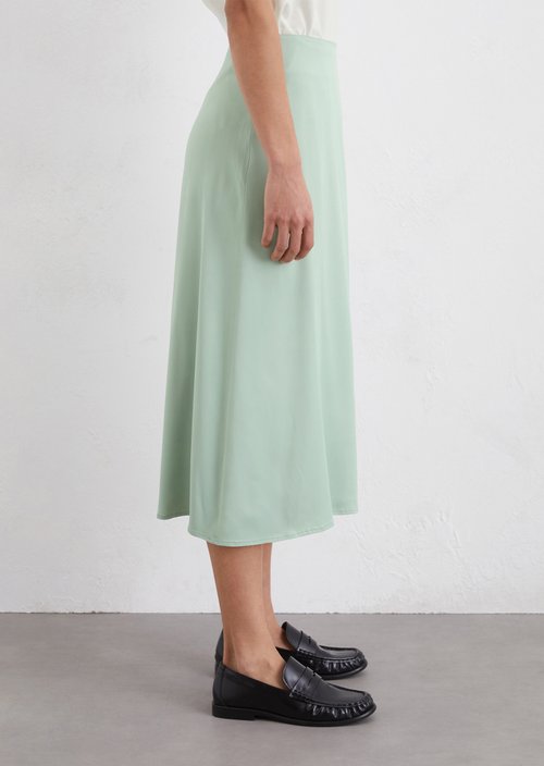 Satin skirt relaxed — M460