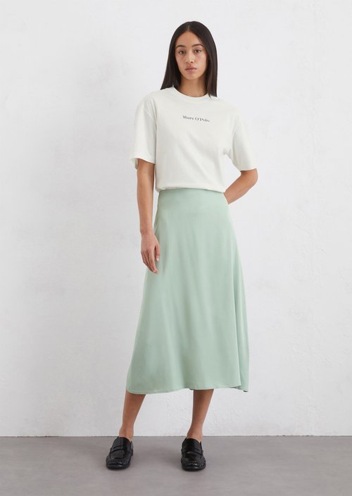 Satin skirt relaxed — M460