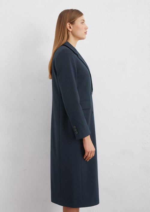 Regular jersey blazer coat — M889