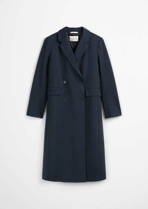 Regular jersey blazer coat — M889