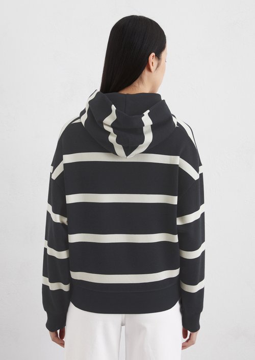 Striped hoodie relaxed — MB73