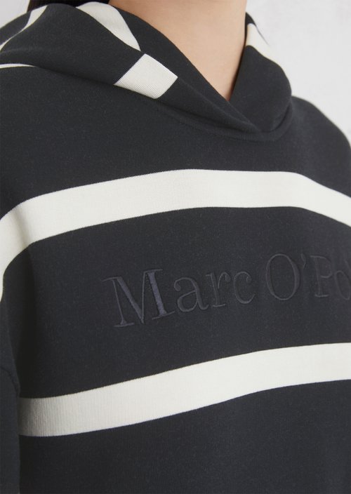 Striped hoodie relaxed — MB73