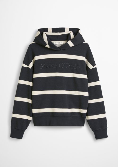 Striped hoodie relaxed — MB73